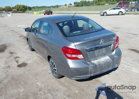 2017 Mitsubishi Mirage G4 Es из США, поврежденный, VIN ML32F3FJ3HHF10015